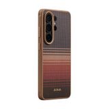  Ốp Pitaka Cairn Sunset Full Viền Chống Sốc có Nút Aaron NFC  – Siêu Phẩm Từ Sợi Aramid Dệt cho S26Ultra 