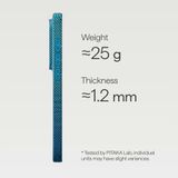  Ốp Lưng PITAKA Lucid Blue Bản Khoét Viền – Siêu Phẩm Từ Sợi Aramid Dệt cho SamSung S26Ultra 