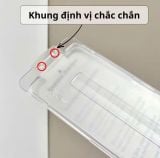  Cường Lực Gor MA83 Trong Suốt Có Viền Đen Không Lẹm Viền Có Khung Trợ Dán Chính Hãng cho iPhone 14| 15| 16| 17 Series 