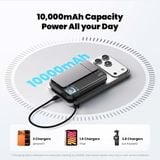  Pin Sạc Dự Phòng Từ Tính Sharge ICEMAG 3 10.000mAh Tản Nhiệt Có Dây Đeo & Giá Đỡ Tiện Lợi Chính Hãng cho iPhone 