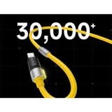  Cáp Sạc 4in1 Sharge Phantom Silicone Dây Mềm Chống Rối C to C 240W Có Đèn LED Chính Hãng 