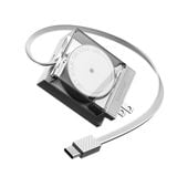  Bộ Sạc Nhanh SHARGE PD 2.0 65W GAN | Tích Hợp Dây Type-C Cáp Thu Gọn Độ Dài 70cm | Thiết Kế Trong Suốt Chính Hãng 
