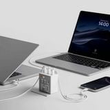  Củ Sạc Nhanh Sharge Mini Pixel GaN Charger 67W Chuẩn PD | 3 Cổng Sạc | Màn Hình Ma Trận Pixel Chính Hãng 