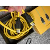  Cáp Sạc Sharge Sạc Nhanh 100W C to C | Chất Liệu TPU Siêu Mềm Mại | Chống Rối | Dài 1m5 Chính Hãng 