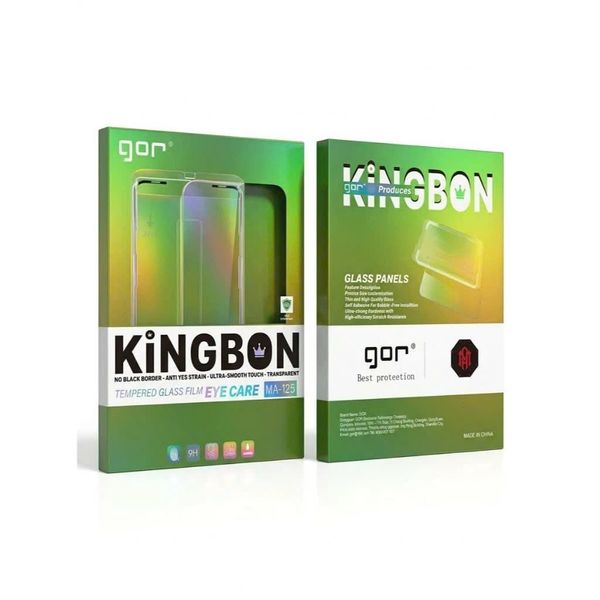  Cường Lực GOR MA-125 Chống Ánh Sáng Xanh Bảo Vệ Mắt Có Khung Dán Chính Hãng cho iPad Air 11 inch 2024/2025 