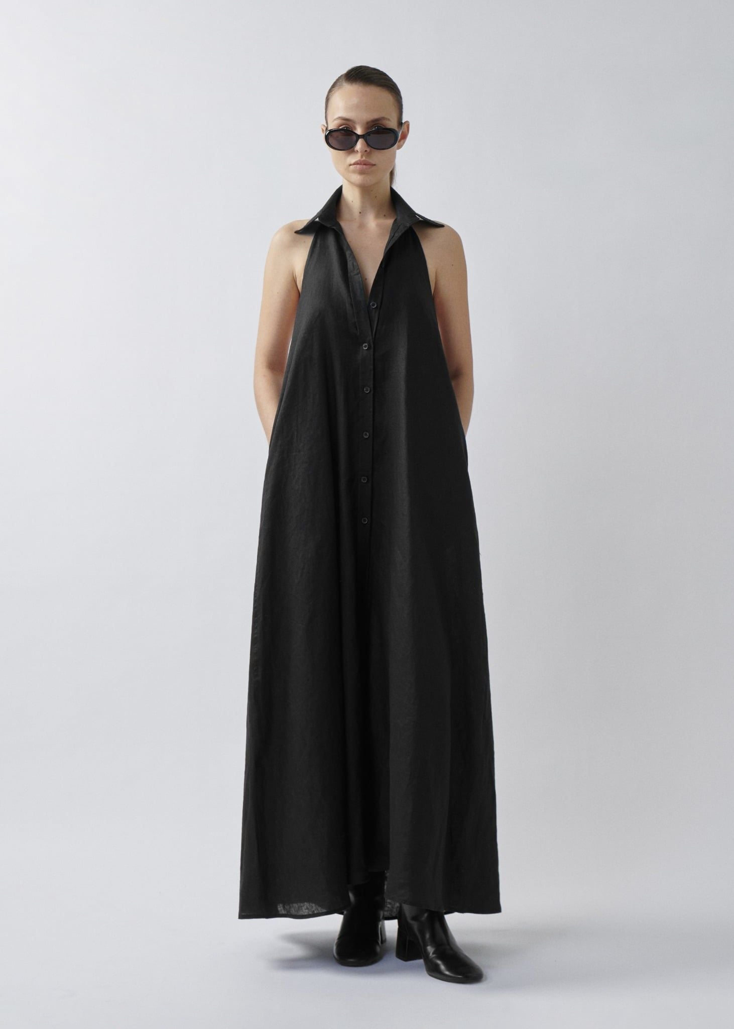 MORI LINEN DRESS 