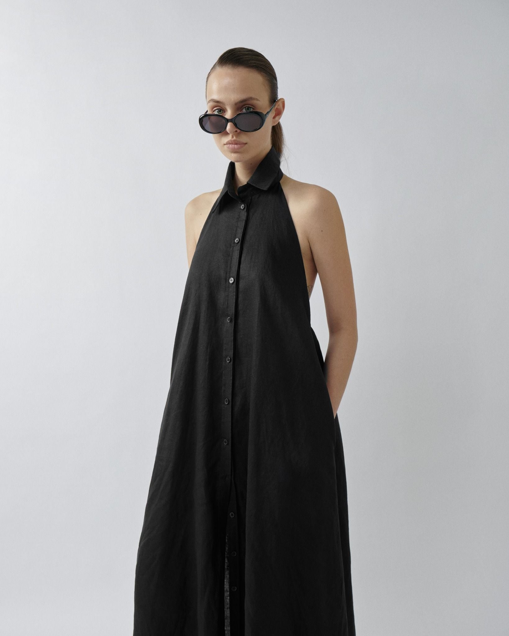  MORI LINEN DRESS 