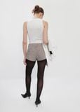  GIGI TAUPE GRAY SHORTS 