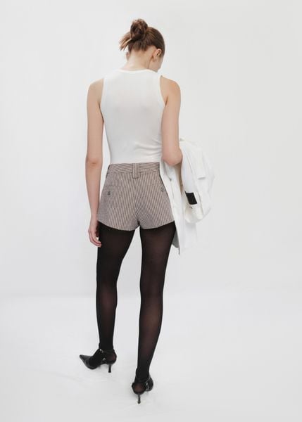  GIGI TAUPE GRAY SHORTS 