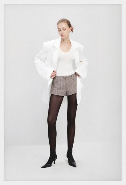  GIGI TAUPE GRAY SHORTS 