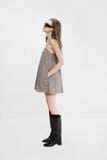  GARY TAUPE GRAY DRESS 