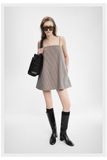  GARY TAUPE GRAY DRESS 