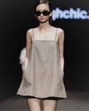  GARY TAUPE GRAY DRESS 