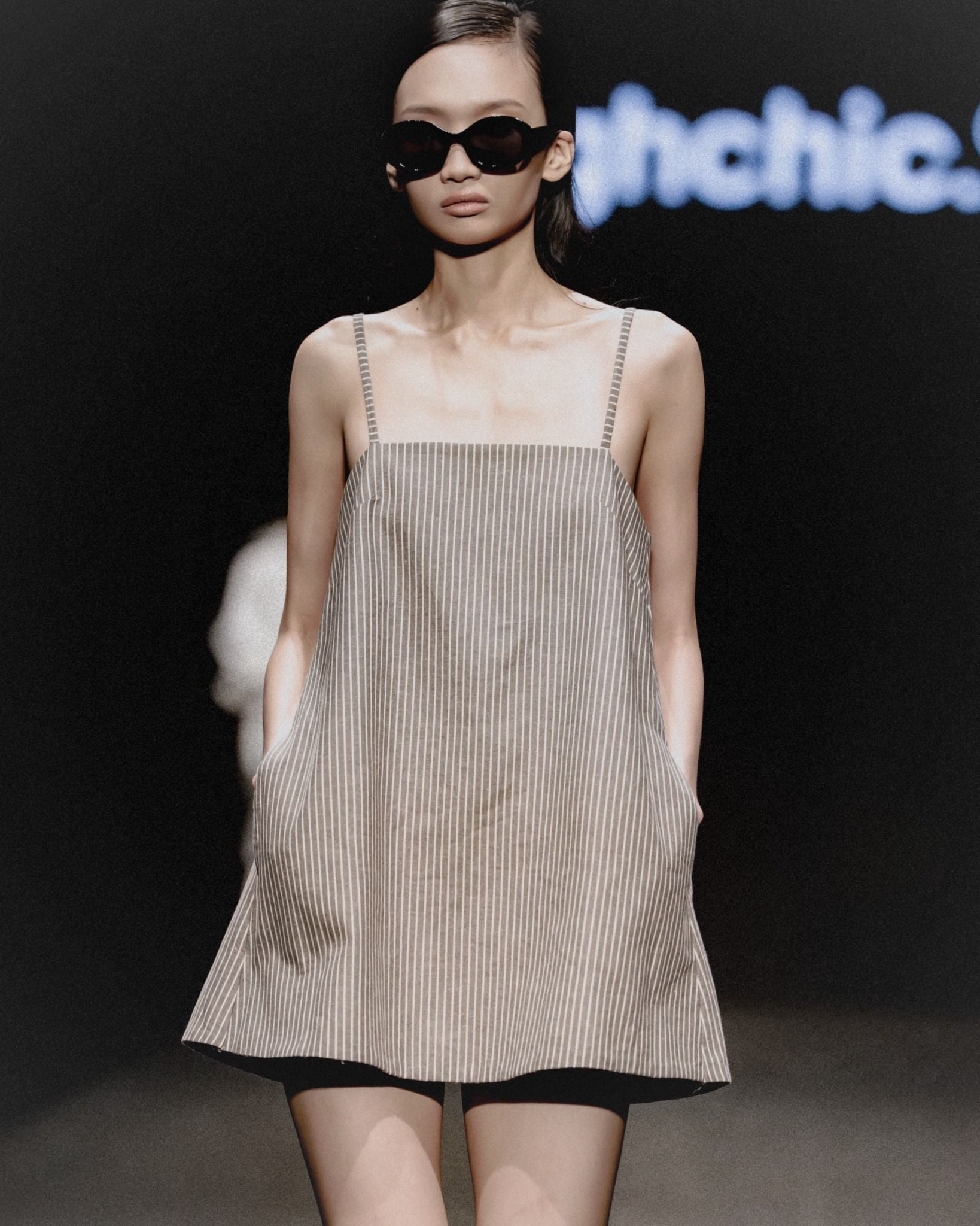  GARY TAUPE GRAY DRESS 