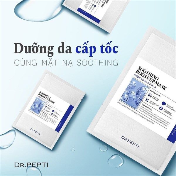 Mặt Nạ Dr.Pepti Soothing Boost -Up Mask 25ml