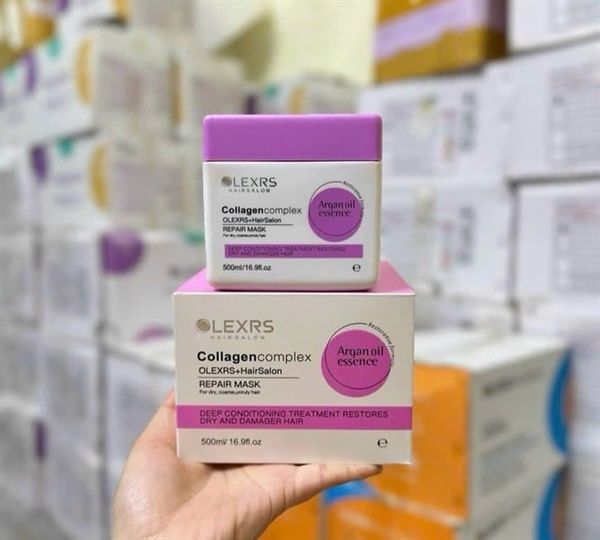 Olexrs Hair Salon Argan Essence Collagen Repair Mask 500ml