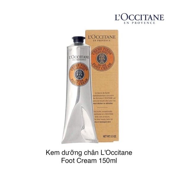 Kem dưỡng chân l’occitane foot cream 30ml