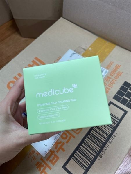 Toner Pad Medicube Exosome Cica Calming Pad 150ml (100 Miếng)