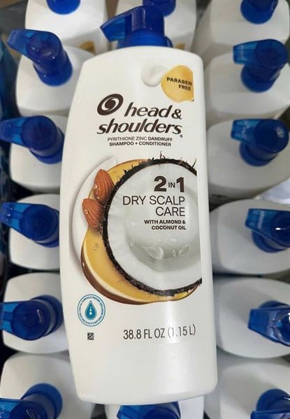 Dầu gội Head & Shoulder 2in1 Dry Scalp Care 1.15L