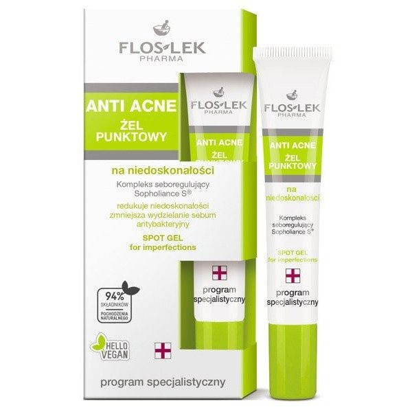 Chấm Mụn Floslek Anti Acne Spot Gel 20ml
