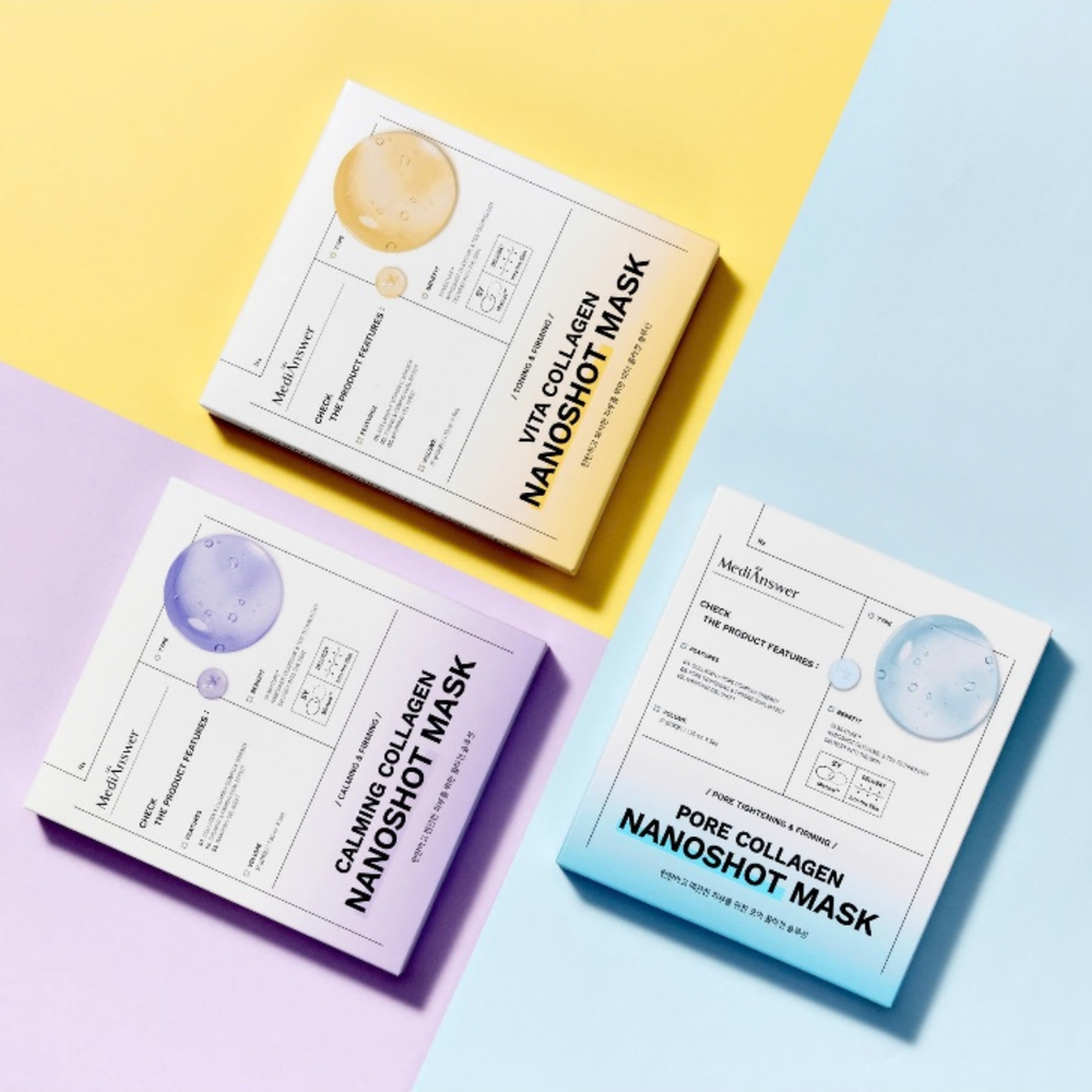 Mặt Nạ Thạch Medianswer Calming Collagen Nanoshot  Phục Hồi Dịu Da 37g