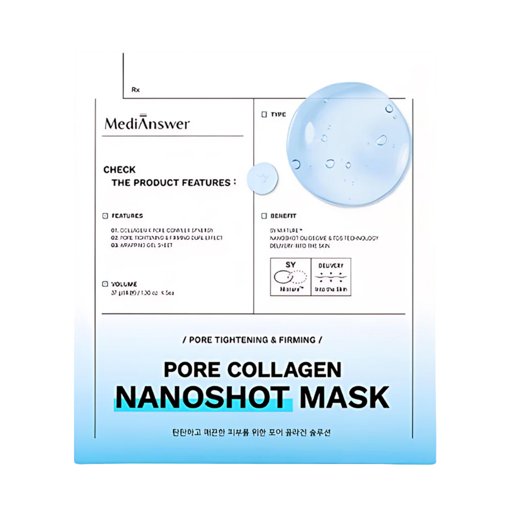 Mặt Nạ Thạch Medianswer Calming Collagen Nanoshot  Phục Hồi Dịu Da 37g