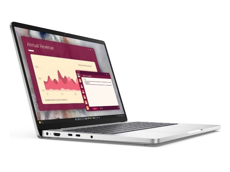 Laptop Dell Pro 14 PC14250 225U 16512WH (Ultra 5 225U/ 16GB/ 512GB SSD/ 14 inch FHD+/ Win11/ Platinium Silver/ 1Y)