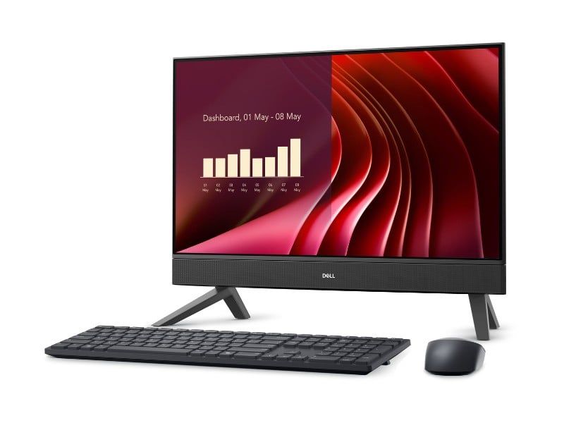 Máy tính để bàn Dell 24 All in One EC24250 42AIO24100U-01 (Core i3 100U| 8GB| 512GB| OB| 23.8