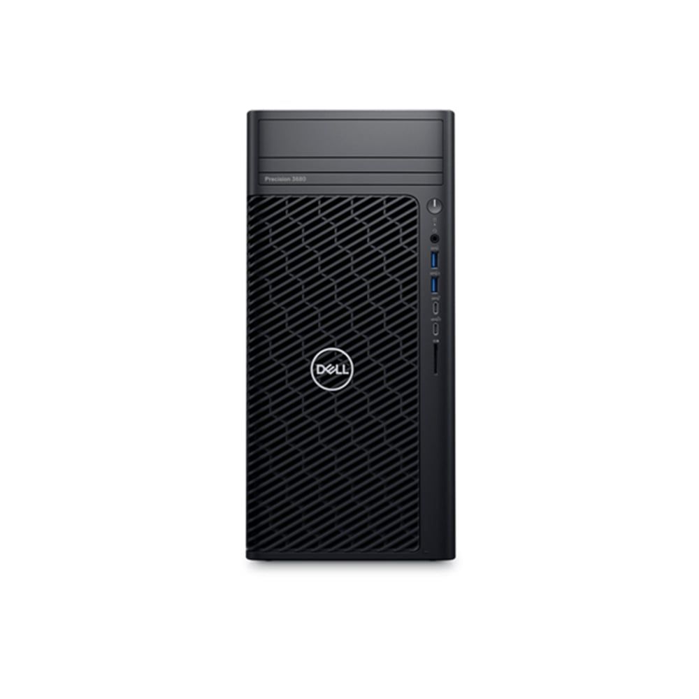 Máy tính trạm Dell Precision 3680 Tower 42PT3680-14900 (Core i9 14900 2.0GHz | 16GB DDR5| 256GB SSD | 2TB HDD | Nvidia RTX 2000 Ada, 16GB | 500W PSU | Keyboard KB216/ Mouse MS116 | Ubuntu 22.04 | ProSupport 3Yrs & KYHD)