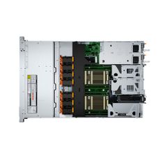 Máy chủ Dell PowerEdge R660XS 42SVRDR660-01A (Intel Xeon Silver 4510 2.4G | 16GB | 1.2TB | BC 5720DP 1GbE | BC 57414DP 10GbE OCP | PERC H755 | iDRAC9 Enterprise 16G | DHP PSU 2 x 800W | DVD-ROM EXT | Bezel | Rails | 3Years)