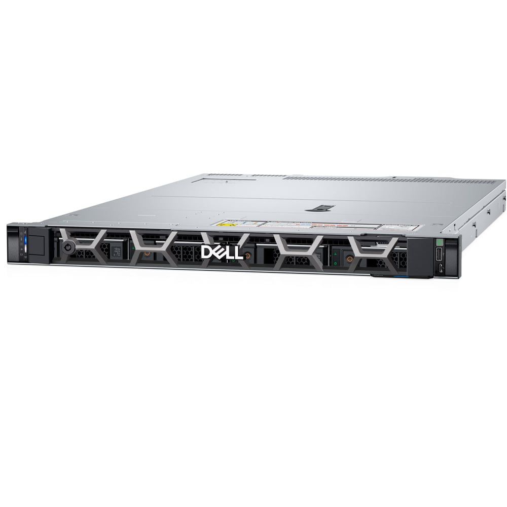 Máy chủ Dell PowerEdge R660XS 42SVRDR660-10A (Intel Xeon Silver 4510 2.4G | 2x16GB Ram | 2x1.2TB HDD | PERC H755 | BC 5720DP 1GbE LOM | BC 57414DP 10/25GbE OCP | iDRAC9, Enterprise 16G | DHP PSU 2 x 800W | 2xJumper Cord | DVD-ROM EXT | Bezel | Rails)
