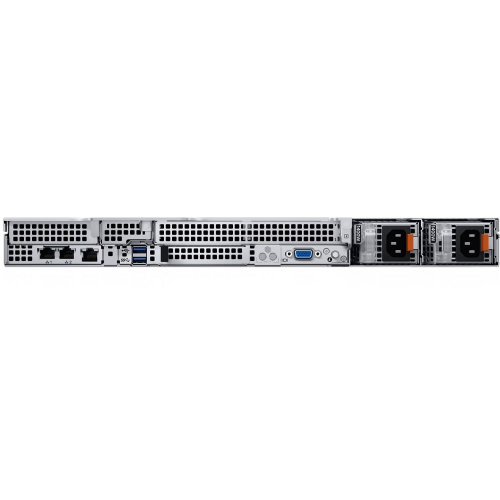 Máy chủ Dell PowerEdge R660XS 42SVRDR660-10A (Intel Xeon Silver 4510 2.4G | 2x16GB Ram | 2x1.2TB HDD | PERC H755 | BC 5720DP 1GbE LOM | BC 57414DP 10/25GbE OCP | iDRAC9, Enterprise 16G | DHP PSU 2 x 800W | 2xJumper Cord | DVD-ROM EXT | Bezel | Rails)