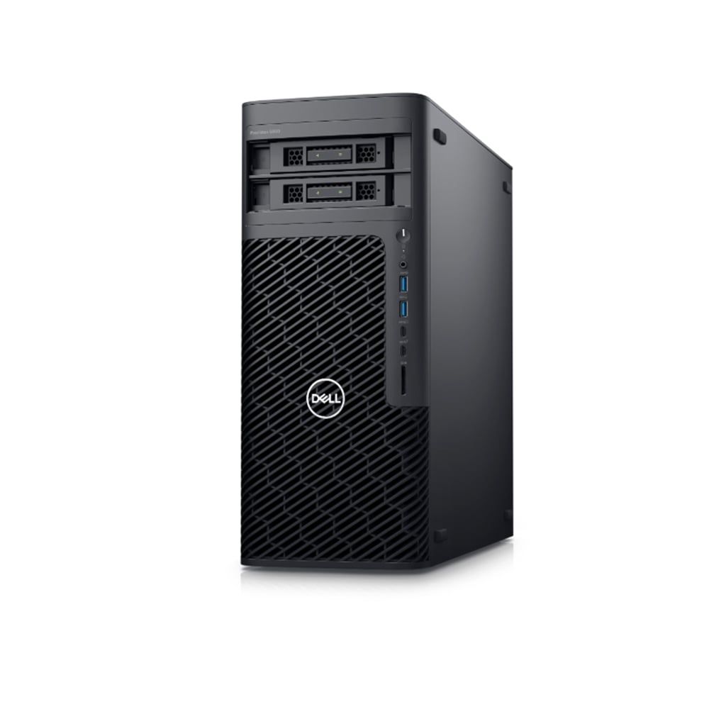Máy tính trạm Dell Precision 5860 Tower 42PT5860-W2423 (Intel Xeon W3-2423 2.1GHz | 1 x 16GB DDR5 | 512GB SSD | NVIDIA T400 4GB | 750W | Keyboard KB216/ Mouse MS116 | Windows 11 Pro)