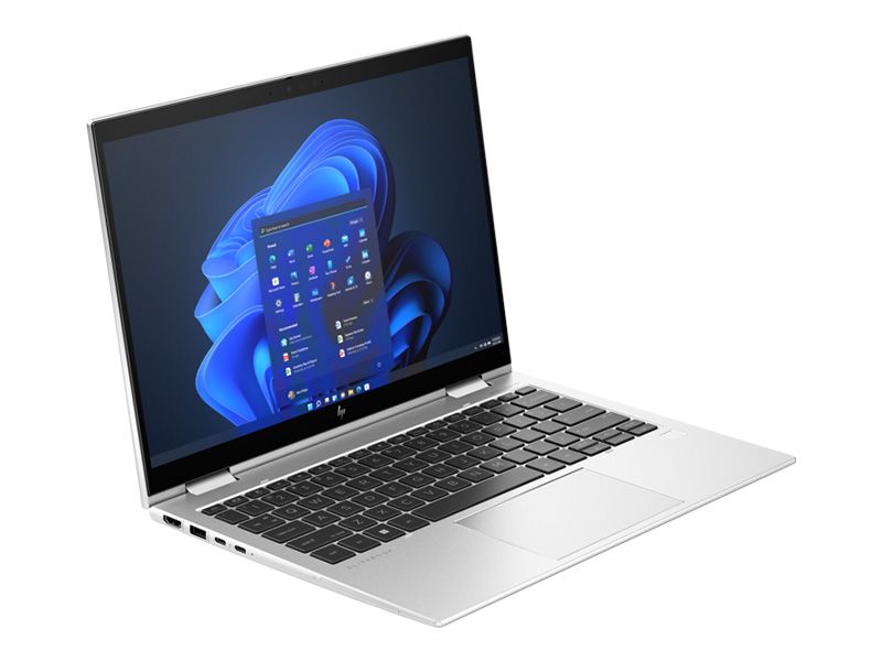 Laptop HP EliteBook x360 830 G10 9H8H3PT (Ultra 5 135U/ 16GB/ 512GB SSD/ 13.3 inch WUXGA Touch/ Win 11 Pro/ Silver/ Vỏ nhôm/ Pen)