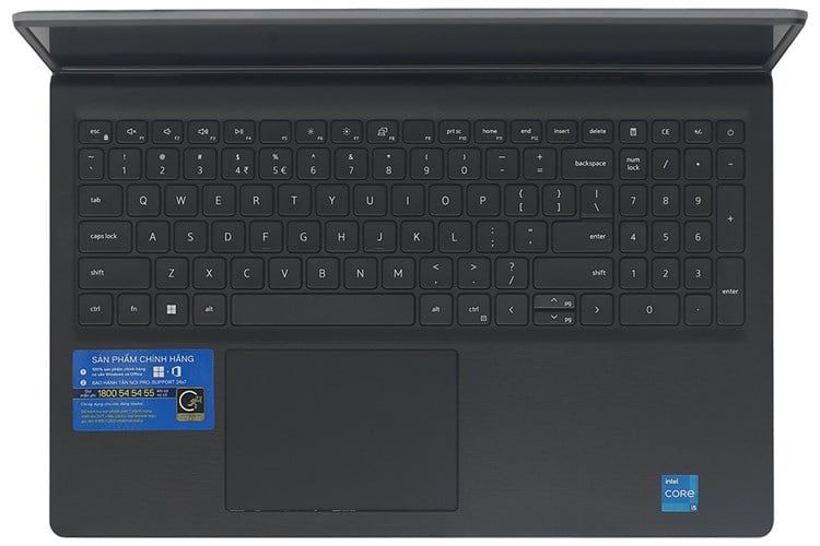 Laptop Dell Vostro V3520-i5U165W11GRU (Intel Core i5-1235U | 16GB | 512GB | 15.6 inch FHD | Win 11 | Office | Xám)