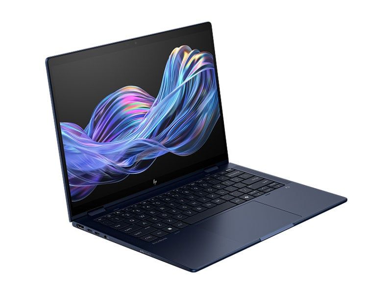 Laptop HP EliteBook X Flip G1i B9FR8PT (Ultra 7 268V/ 32GB/ 1TB SSD/ 14 inch 2.5K Touch/ Win 11 Pro/ Blue/ Vỏ nhôm)