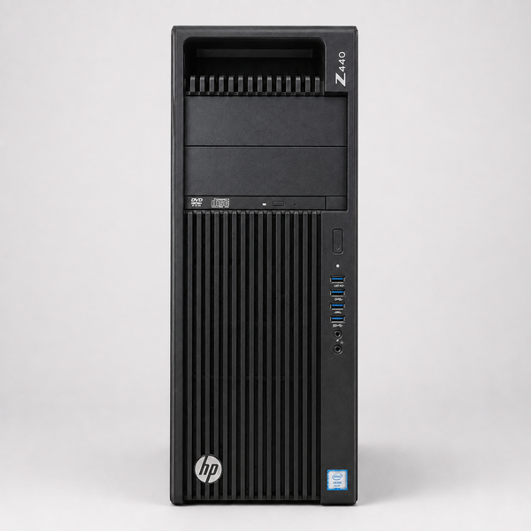 Máy bộ cũ HP Workstation Z440 (CPU Intel Xeon E5-1630 V3/ Ram 24GB/ SSD 256GB/ HDD 1TB/ VGA Quadro K620 2G)
