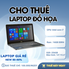 Cho thuê Laptop Đồ Họa giá rẻ
