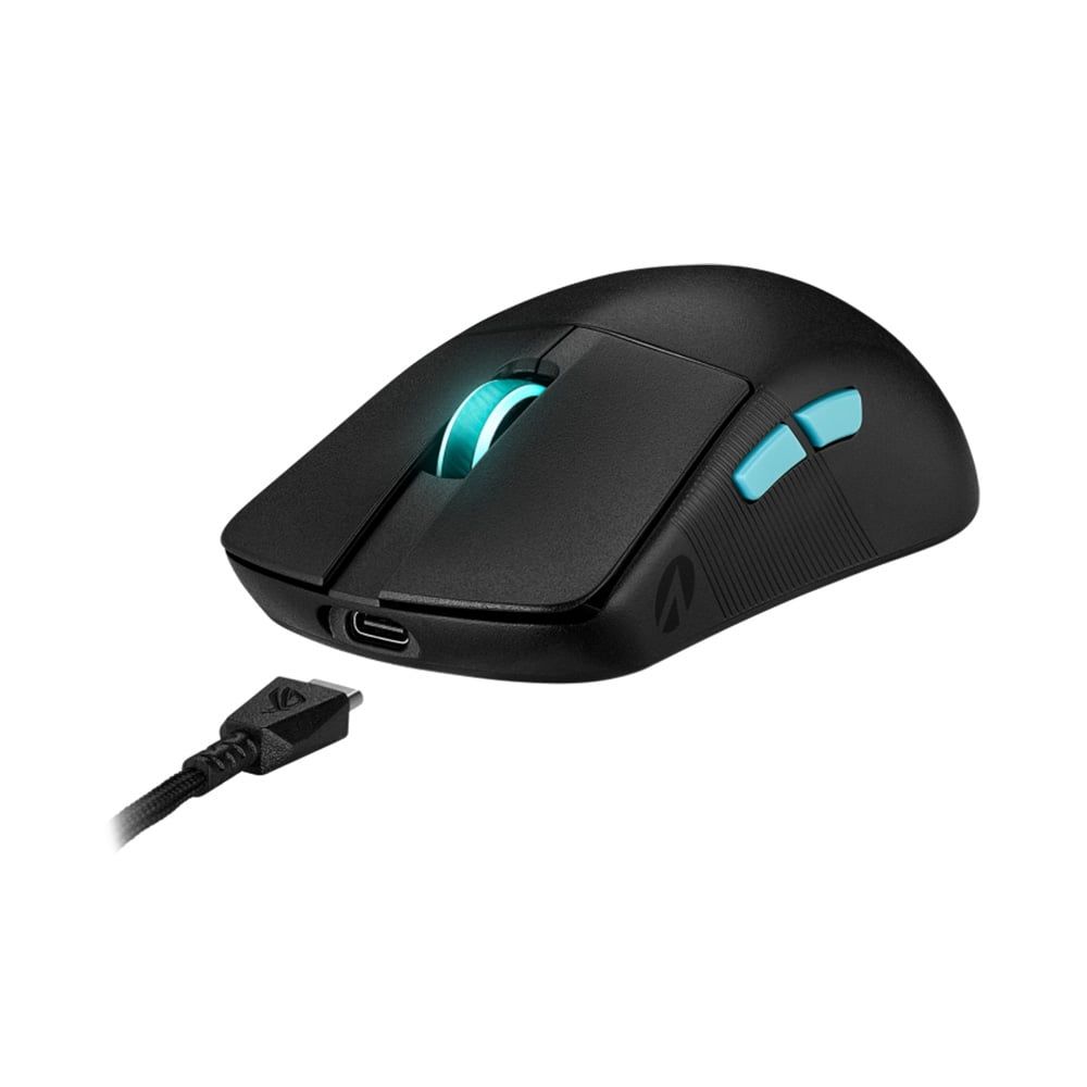 Chuột không dây ASUS ROG Harpe Ace Aim Lab Edition Đen 90MP02W0-BMUA00
