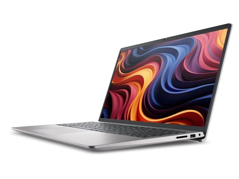 Laptop Dell 15 DC15255 DC5R5802W1 (Ryzen 5 7530U/ RAM 16GB/ 512GB SSD/ 15.6 inch FHD/ 120Hz/ Win 11/ Office/ Silver/ 1Y)