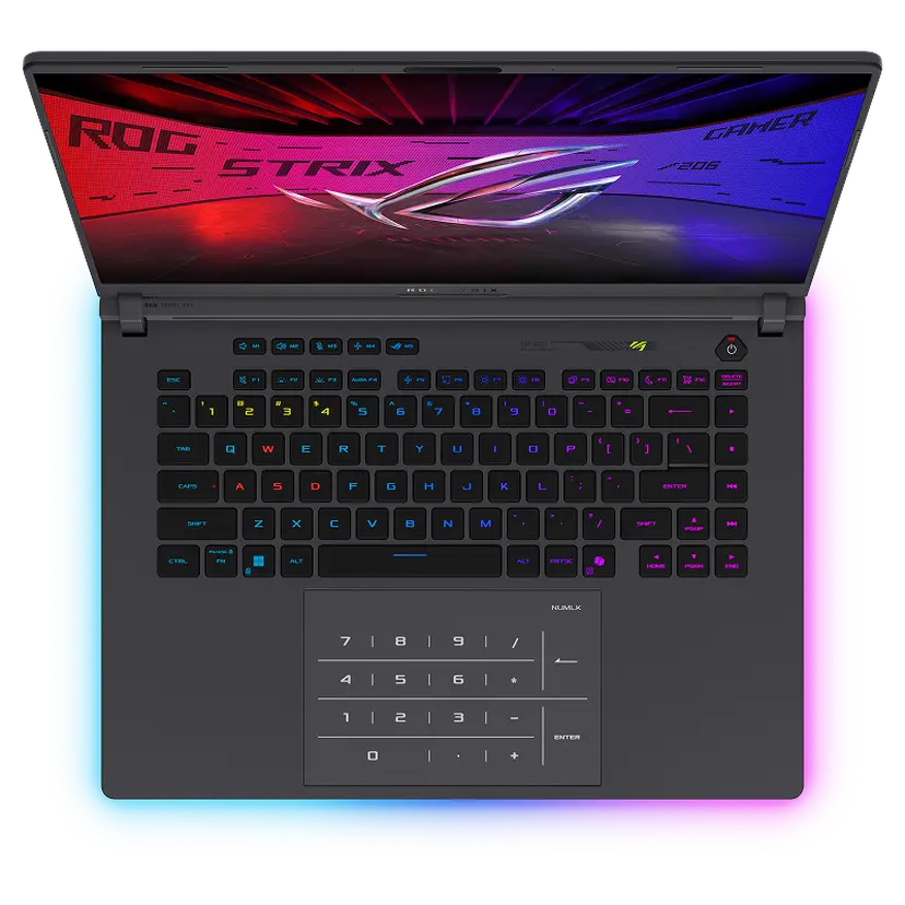Laptop Asus Gaming ROG Strix G16 G615LW-S5135W (Ultra 9 275HX/ 32GB/ 1TB SSD/ RTX 5080 16GB/ 16 inch 2.5K/ 240Hz/ Win11/ Xám/2Y)