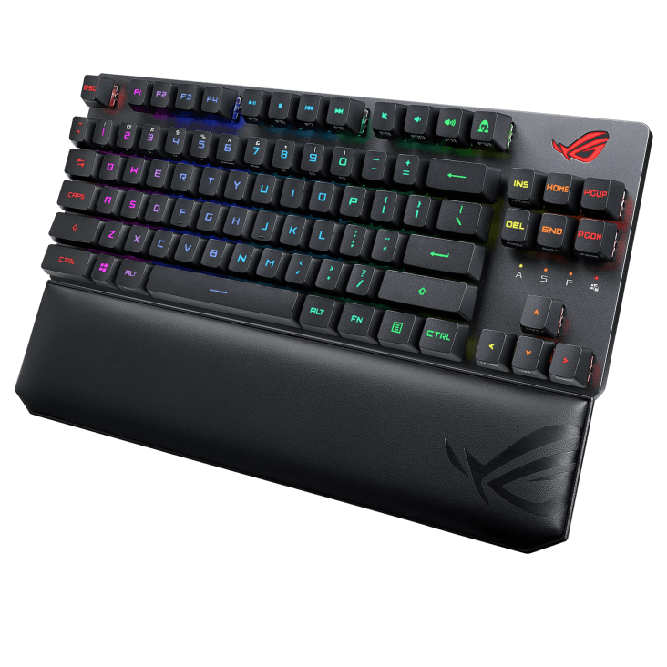 Bàn phím không dây ASUS ROG Strix Scope RX TKL Wireless Deluxe 90MP02J0-BKUA00