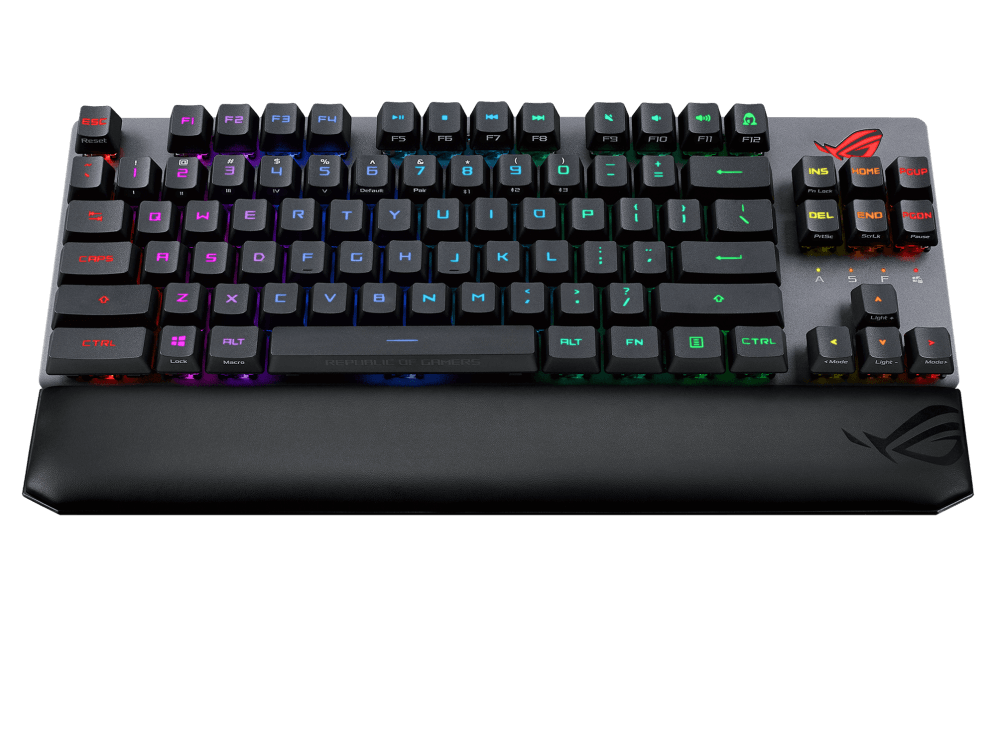 Bàn phím không dây ASUS ROG Strix Scope RX TKL Wireless Deluxe 90MP02J0-BKUA00