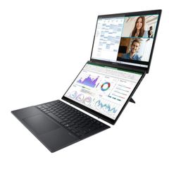 Laptop Asus Zenbook Duo OLED UX8406CA-PZ109WS (Ultra 9 285H/ Ram 32GB/ SSD 1TB/ Windows 11+ Office/ 2Y/ Xám)