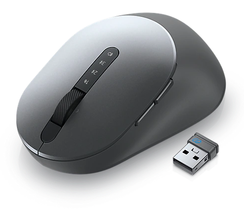 Chuột máy tính không dây Dell MS5320W (Wireless, Bluetooth5.0, Xám)