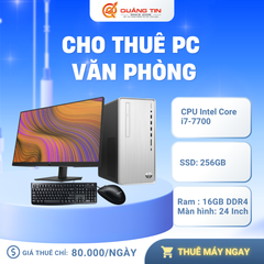 Cho thuê PC Văn phòng cấu hình I7-7700
