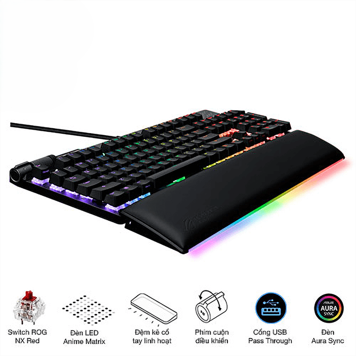 Bàn phím Asus ROG Strix Flare II Animate NX RD 90MP02E6-BKUA01