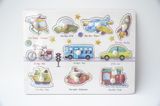  Bảng ghép hình song ngữ, bảng gỗ ghép hình loại đẹp, bảng gỗ dày, nhiều chủ đề cho bé lắp ghép hình 