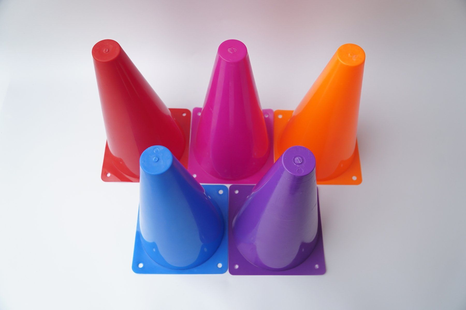  Chóp vận động cho trẻ em, dụng cụ thể thao chóp cone vận động ngoài trời - Cao 24cm 