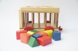  Đồ chơi xe thả hình khối cho bé, xe gỗ thả hình khối thông minh cho bé - Gỗ cao cấp 